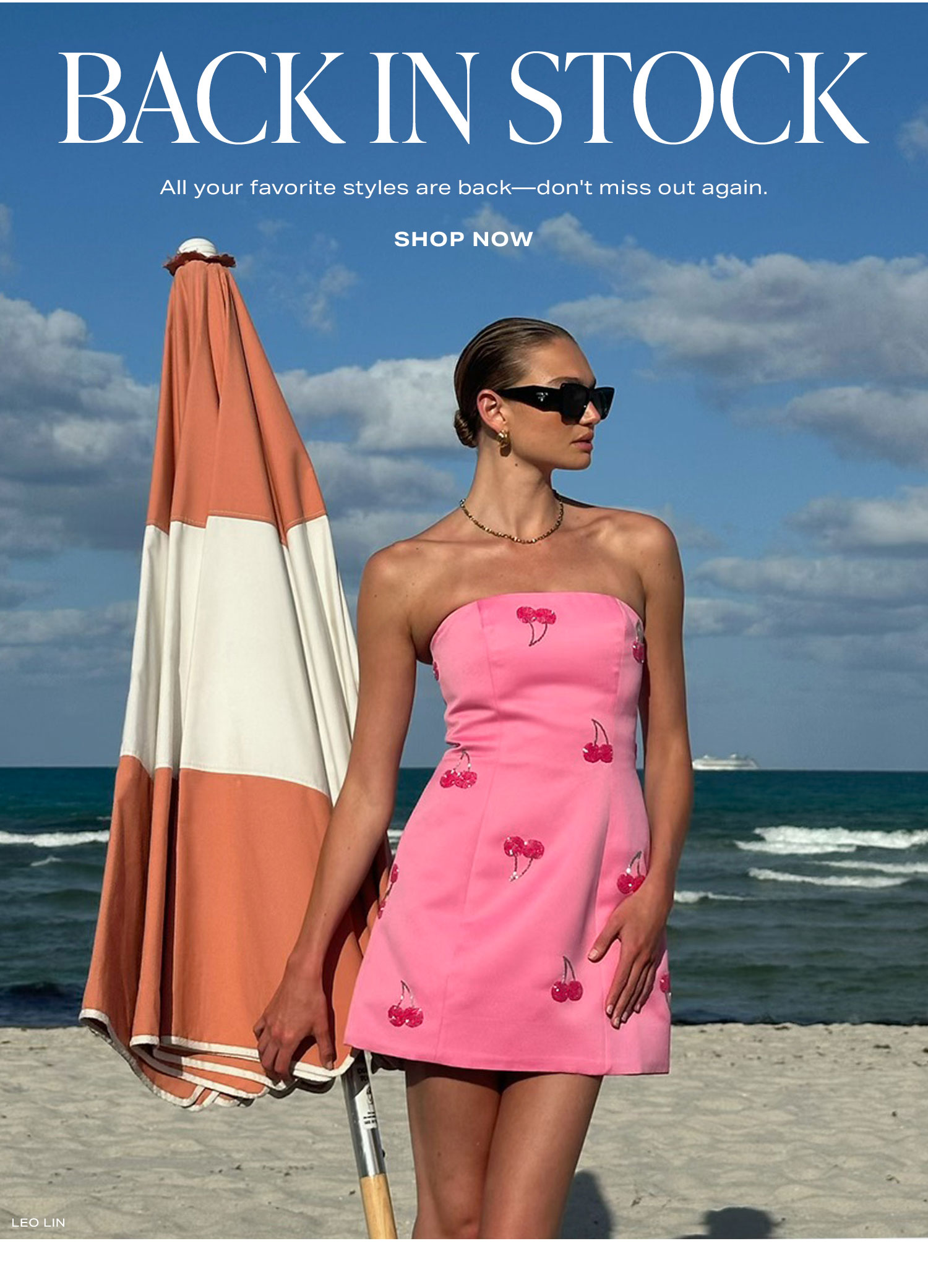 Back In Stock. All your favorite styles are back-don't miss out again. Shop Now.