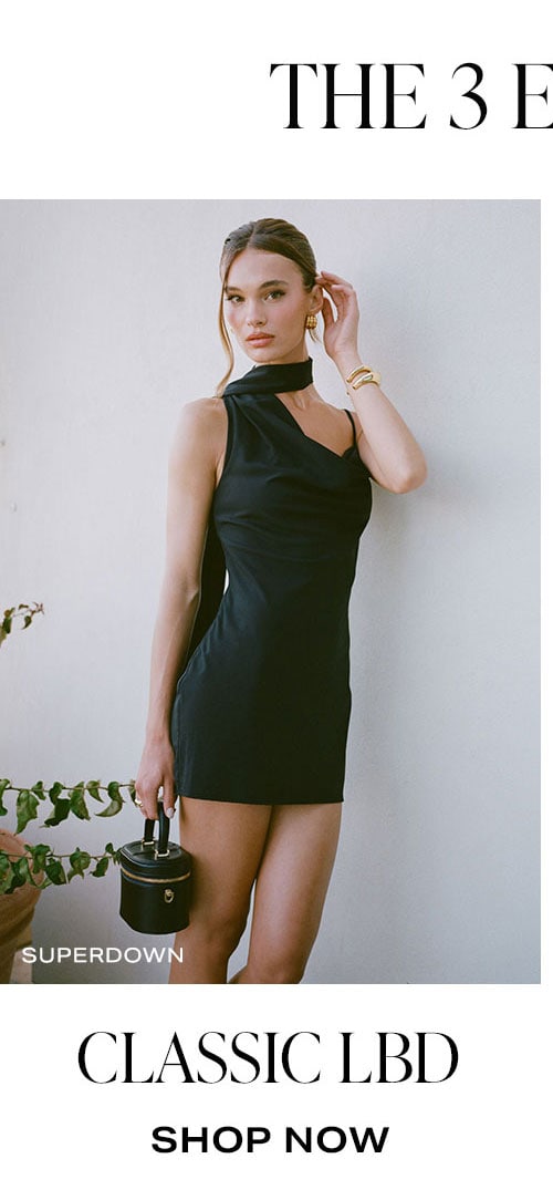 The 3 Essentials You Need: Classic LBD. Shop Now.