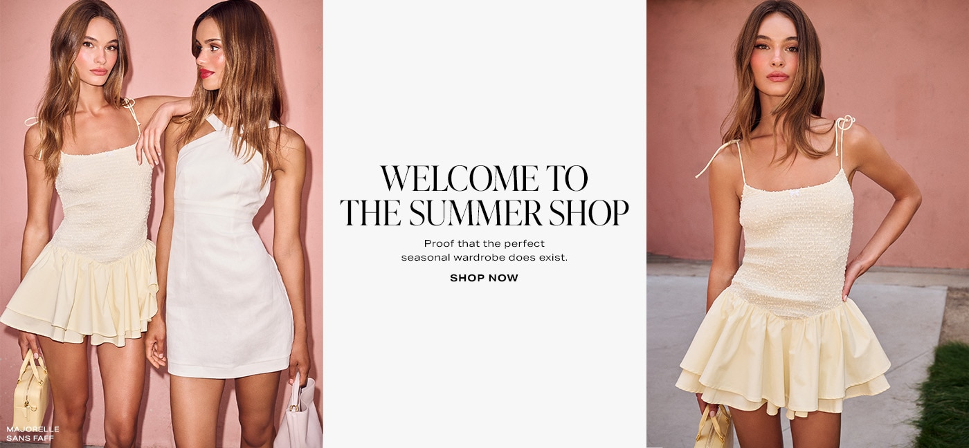 Welcome To The Summer Shop