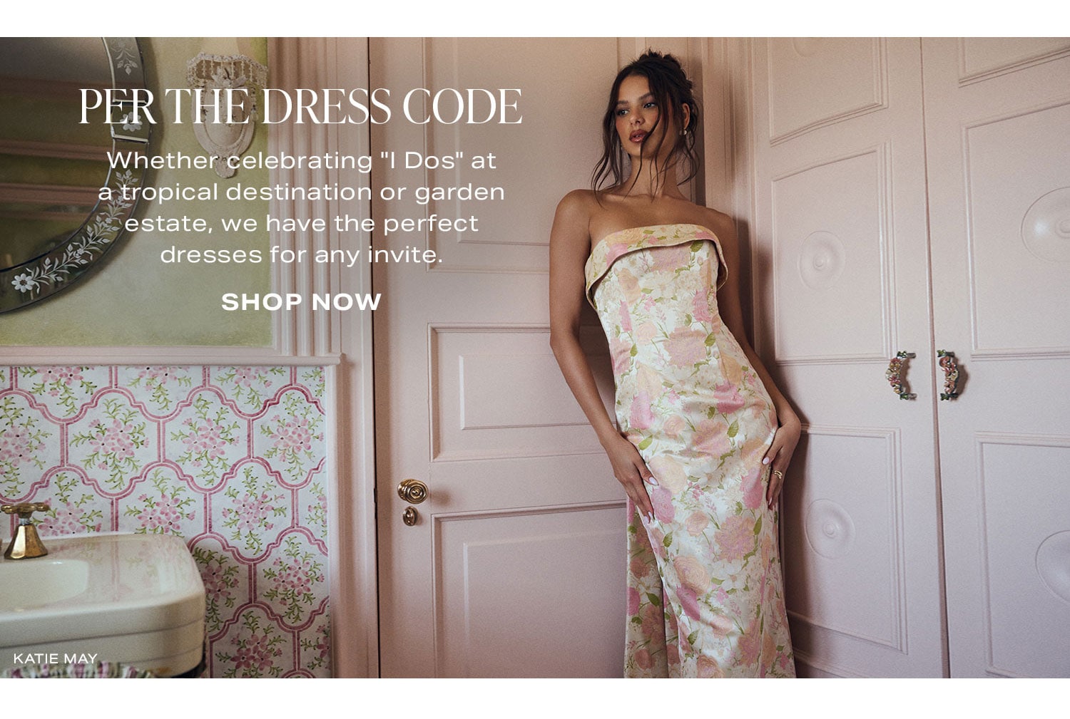 Per the Dress Code. Shop Wedding Guest