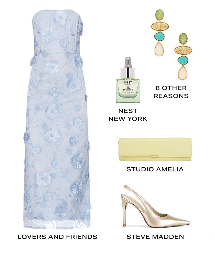 Floral Two Ways. Something Simple. Shop Look 1