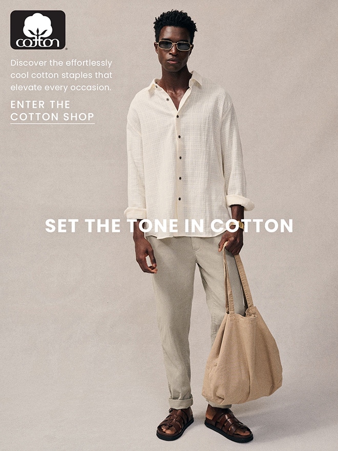 SET THE TONE IN COTTON