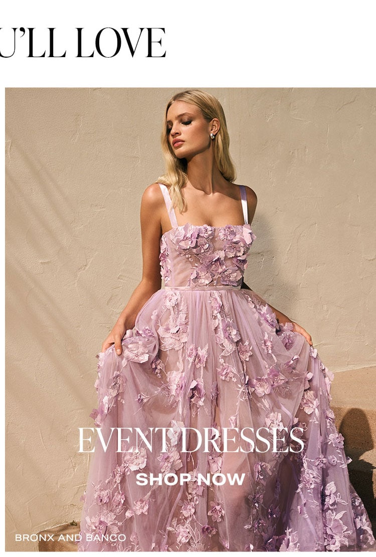 Event Dresses. Shop Now.