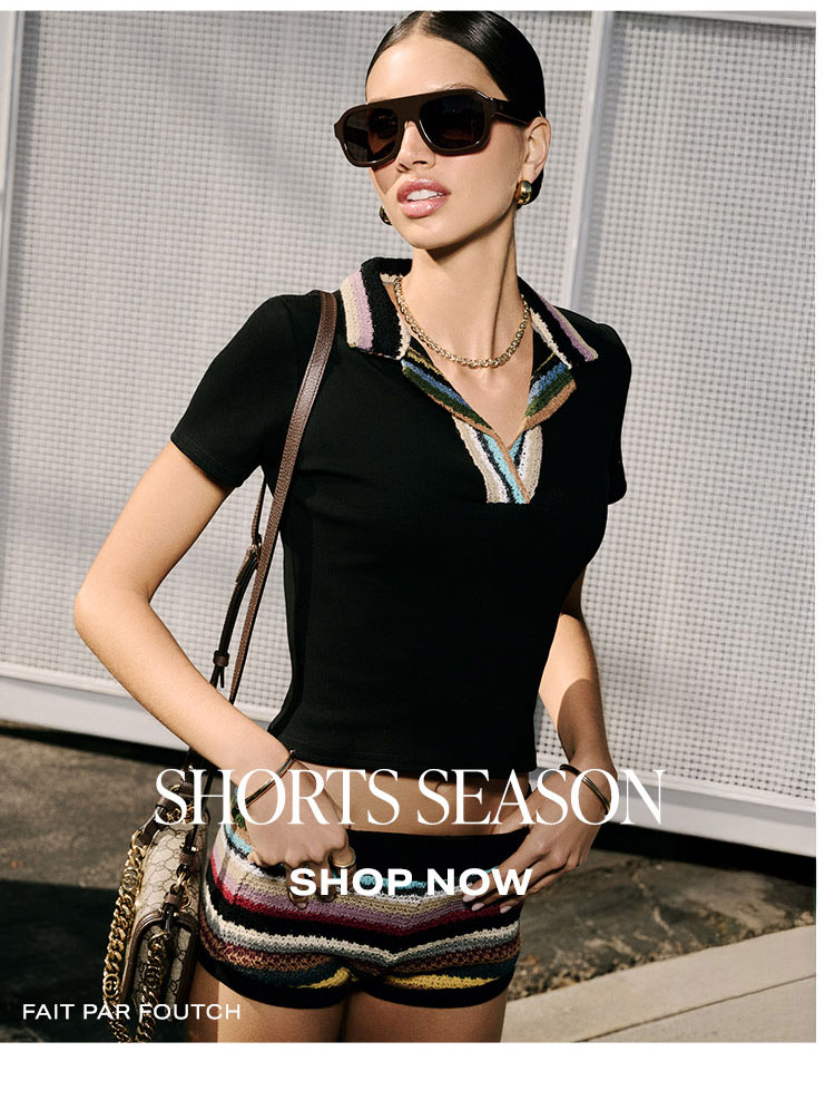 Shorts Season. Shop Now.