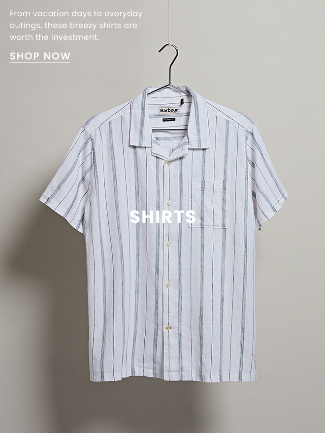 Shirts. Shop Now.