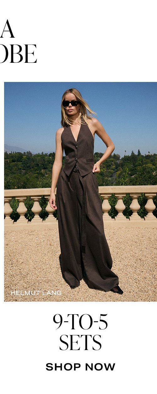 How To Build A Capsule Wardrobe: 9-To-5 Sets. Shop Now.
