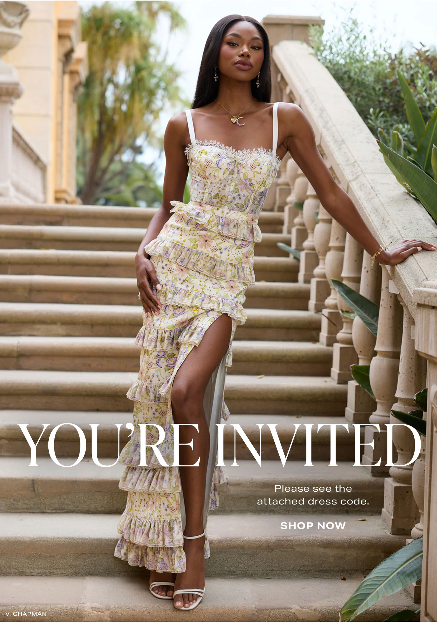 You're Invited. Please see the attached dress code. Shop Now.