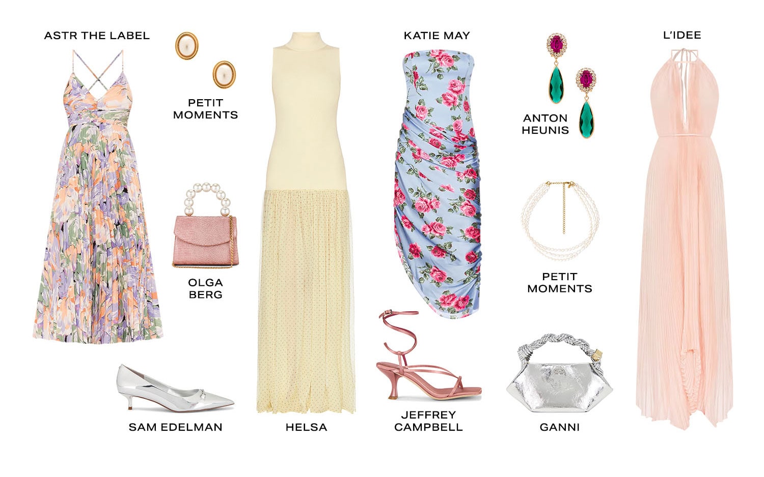 Wedding Guest Dresses. Product Assortment.