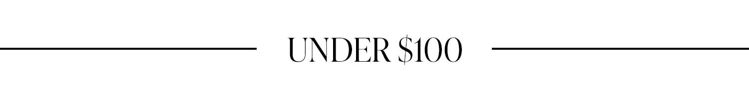 Under $100.
