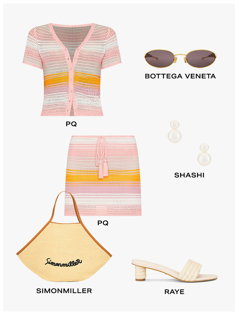 Crochet. Evening. Product Assortment. Shop Now.