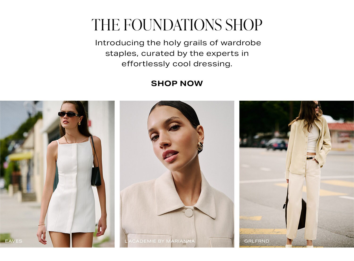 The Foundations Shop. Shop Now