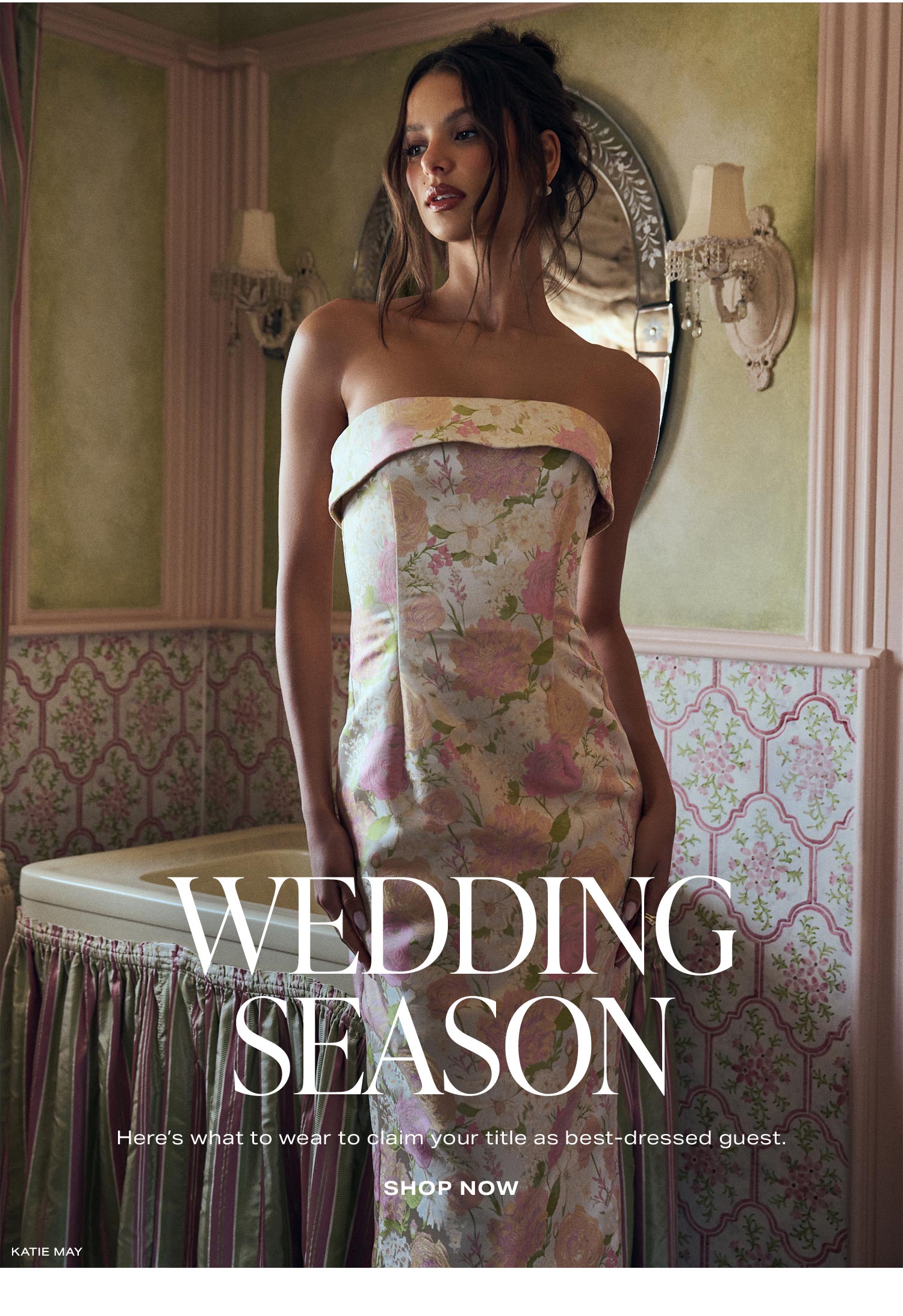 Wedding Season. Here's what to wear to claim your title as best-dressed guest. Shop Now.