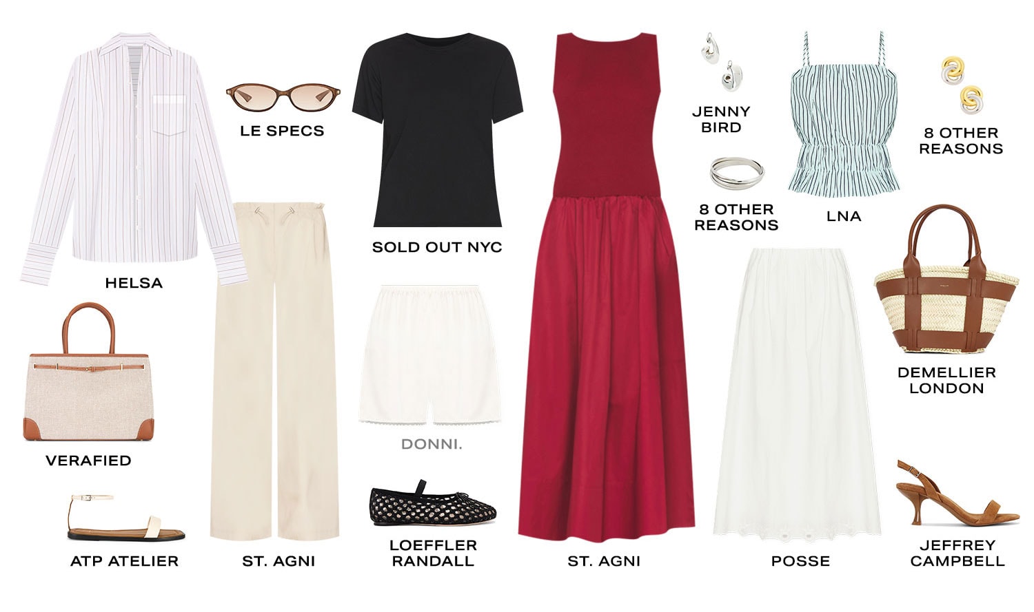 Summer In The City. Product Assortment.