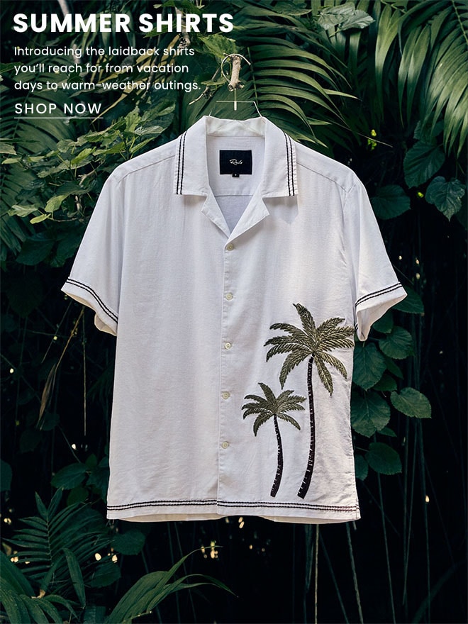 SUMMER SHIRTS. SHOP NOW.