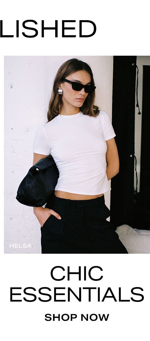 Effortless & Polished: Chic Essentials. Shop Now.