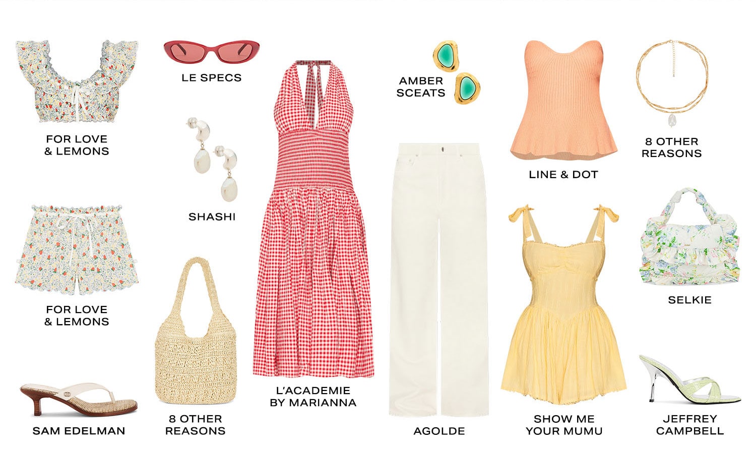 Your Summer Social Calendar. Product Assortment.