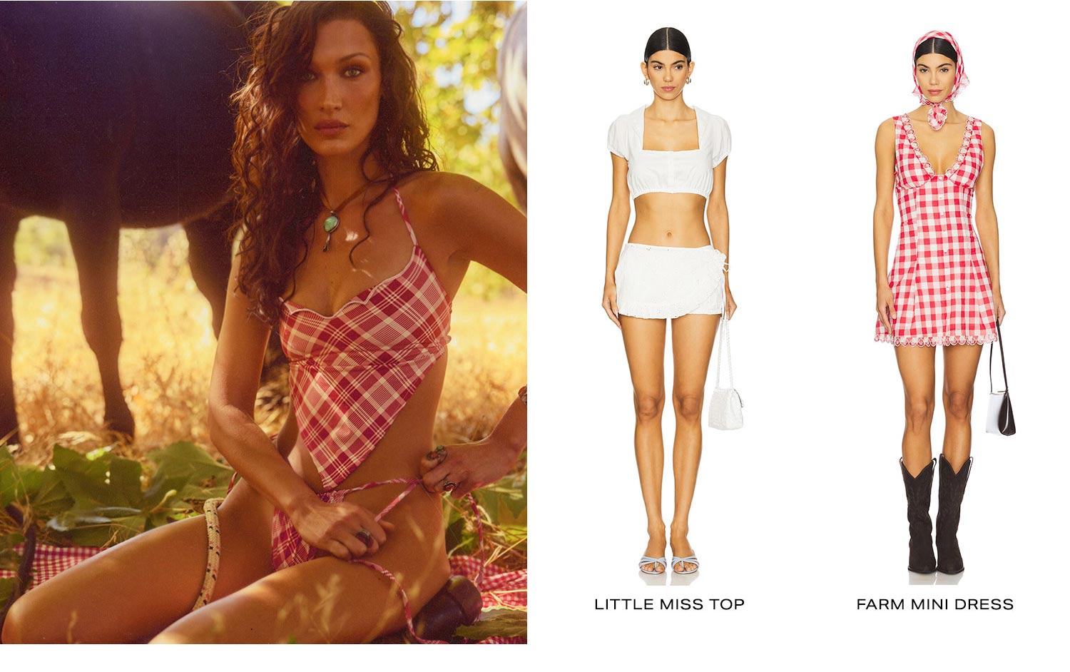 Frankies Bikinis Bella Hadid. Product Assortment 2. Shop Now.