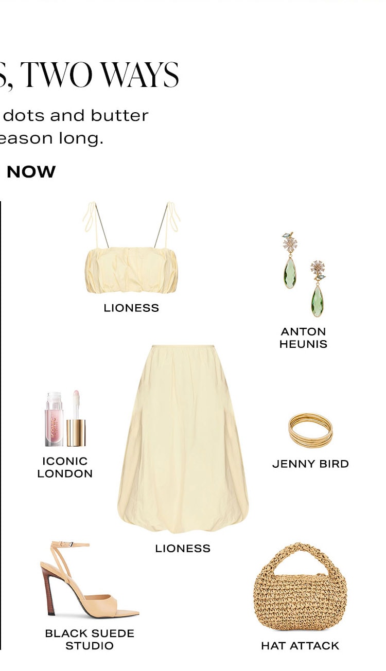 Spring Sets, Two Ways. Look 2.