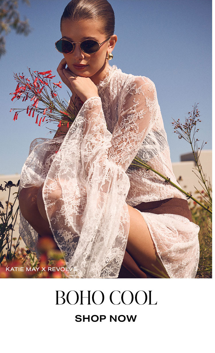 What's Your Dress Vibe? Boho Cool. Shop Now.