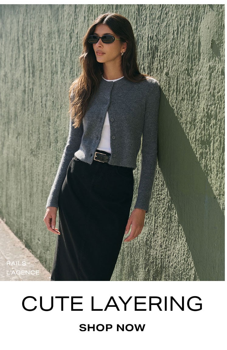 REVOLVE Shops: Cute Layering. Shop Now.