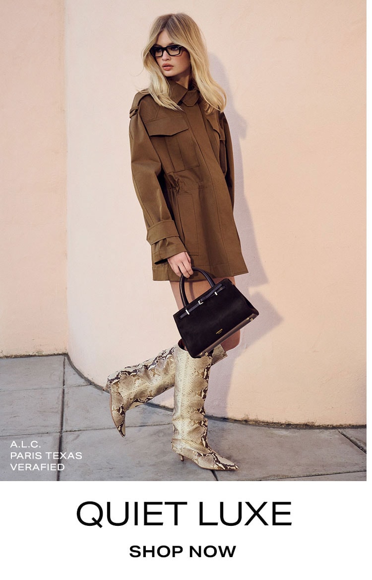 What's Trending Now? Shop Quiet Luxe