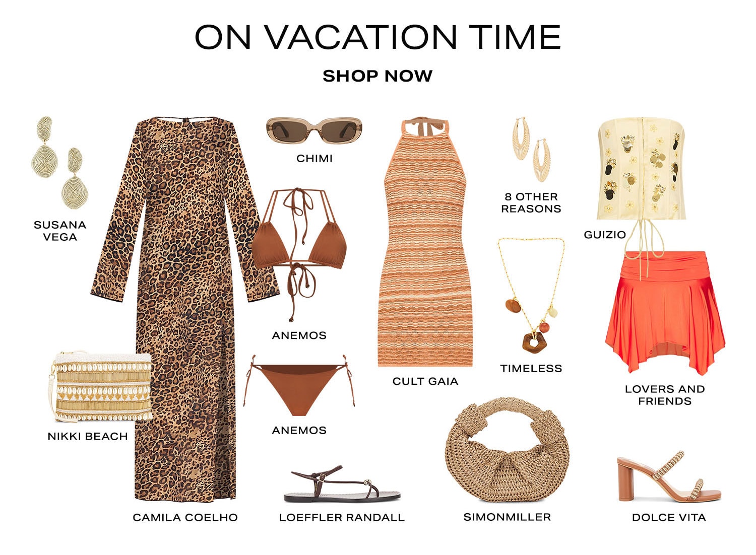 On Vacation Time. Shop Now.