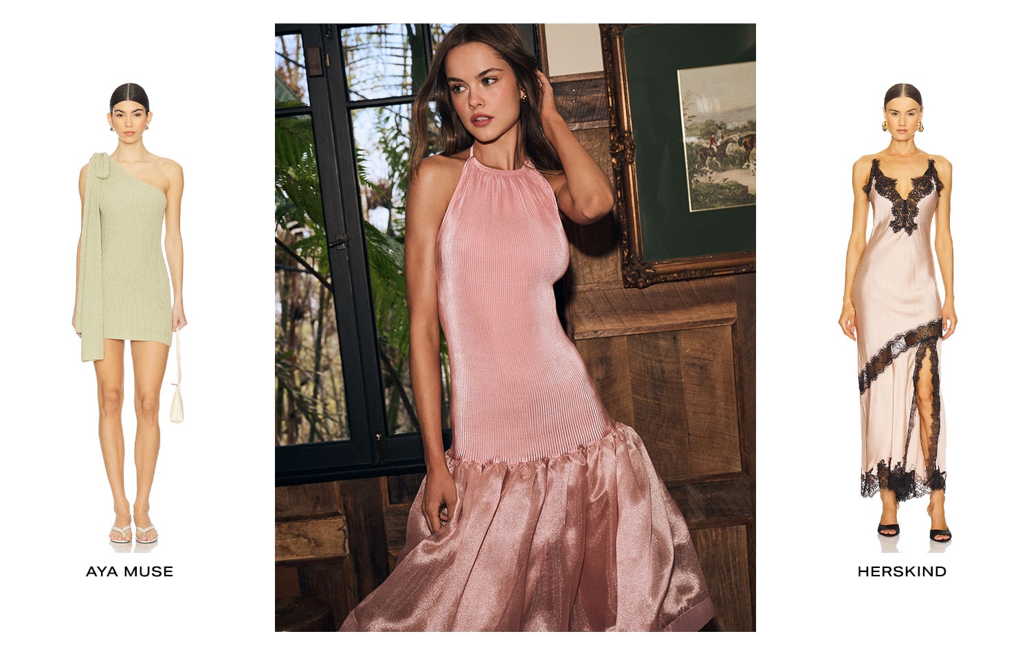 Spring's Best Dresses. Product Assortment 2. Shop Now.