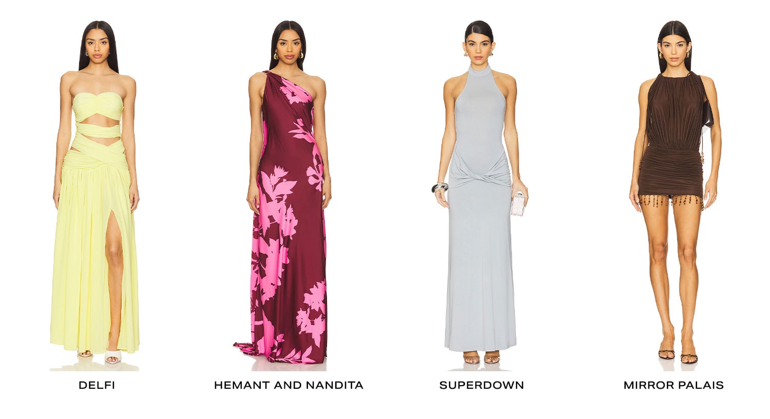 Spring's Best Dresses. Product Assortment 4. Shop Now.