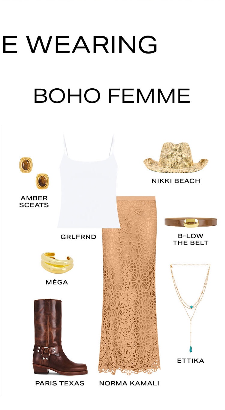 What We're Wearing: Boho Femme.. Shop Now