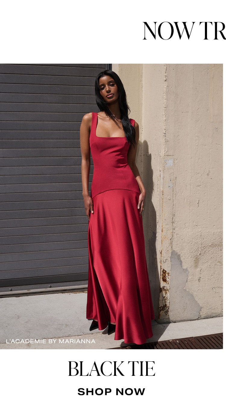 Now Trending: Black Tie. Shop Now.
