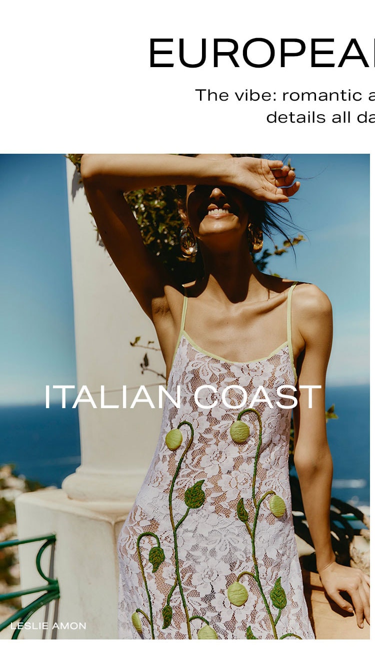 European Escape: Italian Coast. Shop Now.