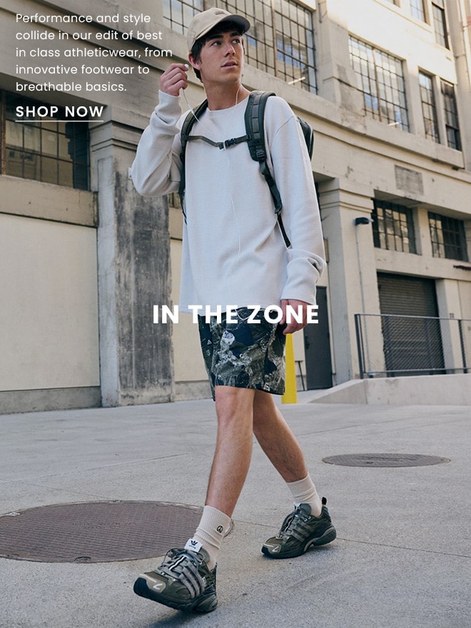 In The Zone. Shop Now.
