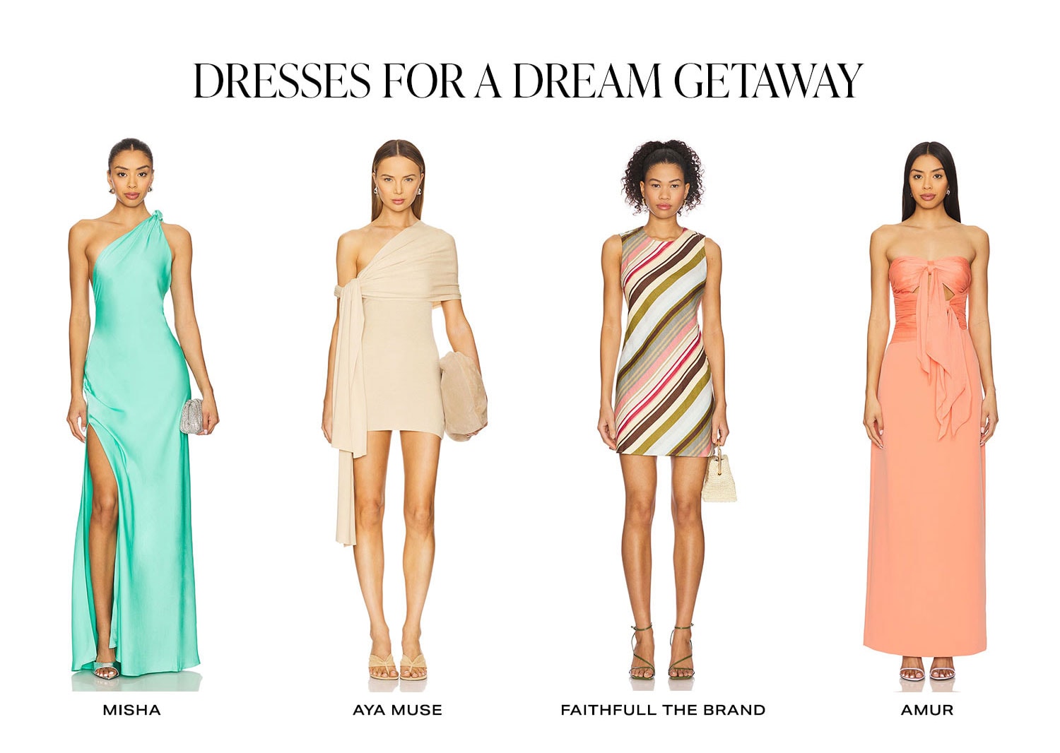 Dresses for a Dream Getaway. Product Assortment 1