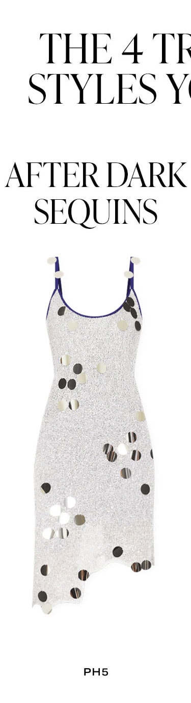 The 4 Trending Styles You Need: After Dark Sequins. Shop Now.