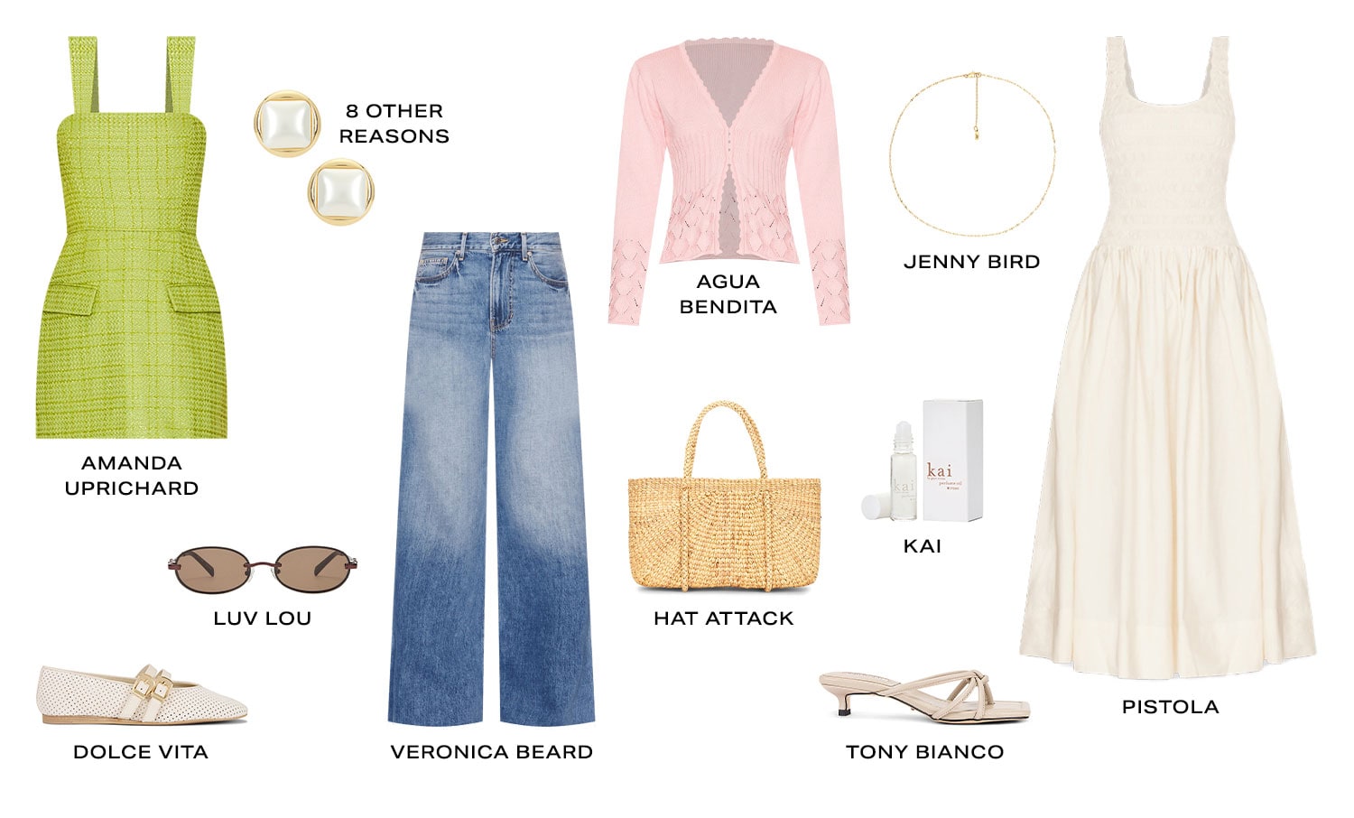 Late Spring Dressing. Product Assortment.