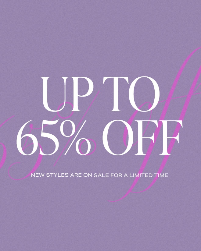 Price Drop Alert Up to 65% Off