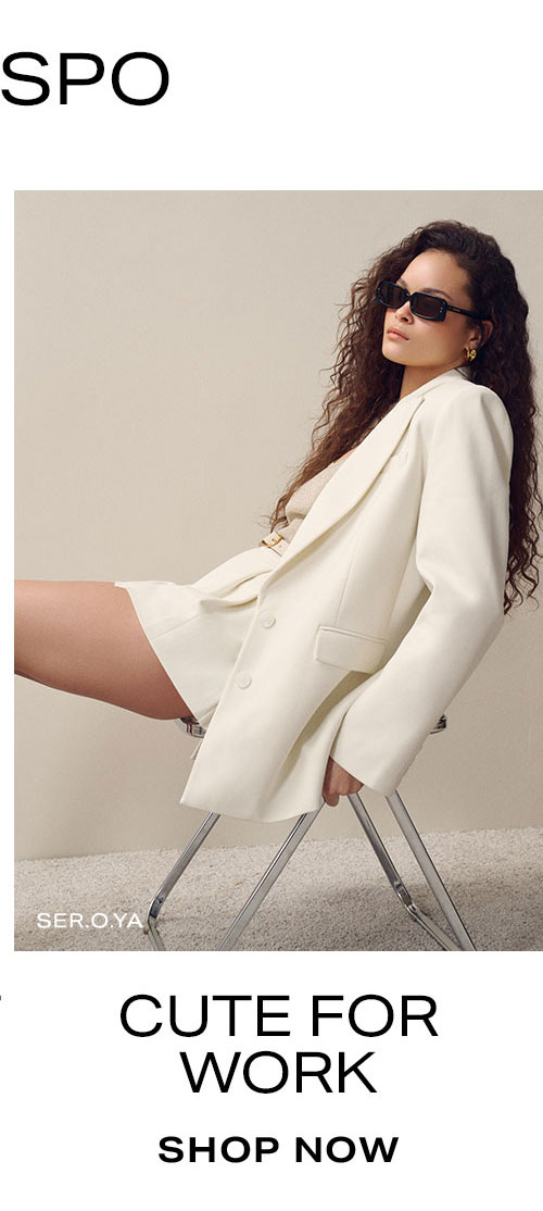 Your Summer Inspo: Cute For Work. Shop Now.