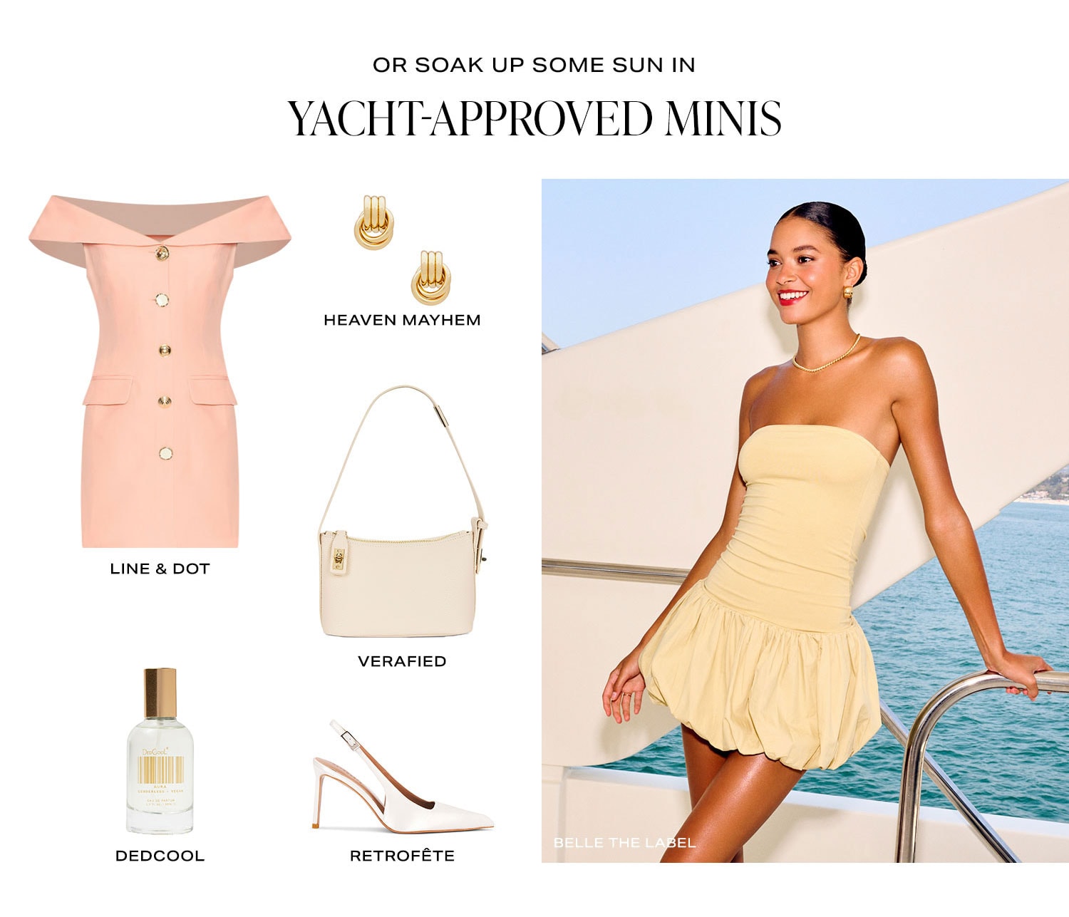 Or Soak Up Some Sun In Yacht-Approved Minis. Product Assortment.