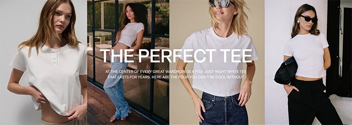 The Perfect Tee. At the center of every great wardrobe is a fits-just-right white tee that lasts for year. Here are the four you can’t be cool without.