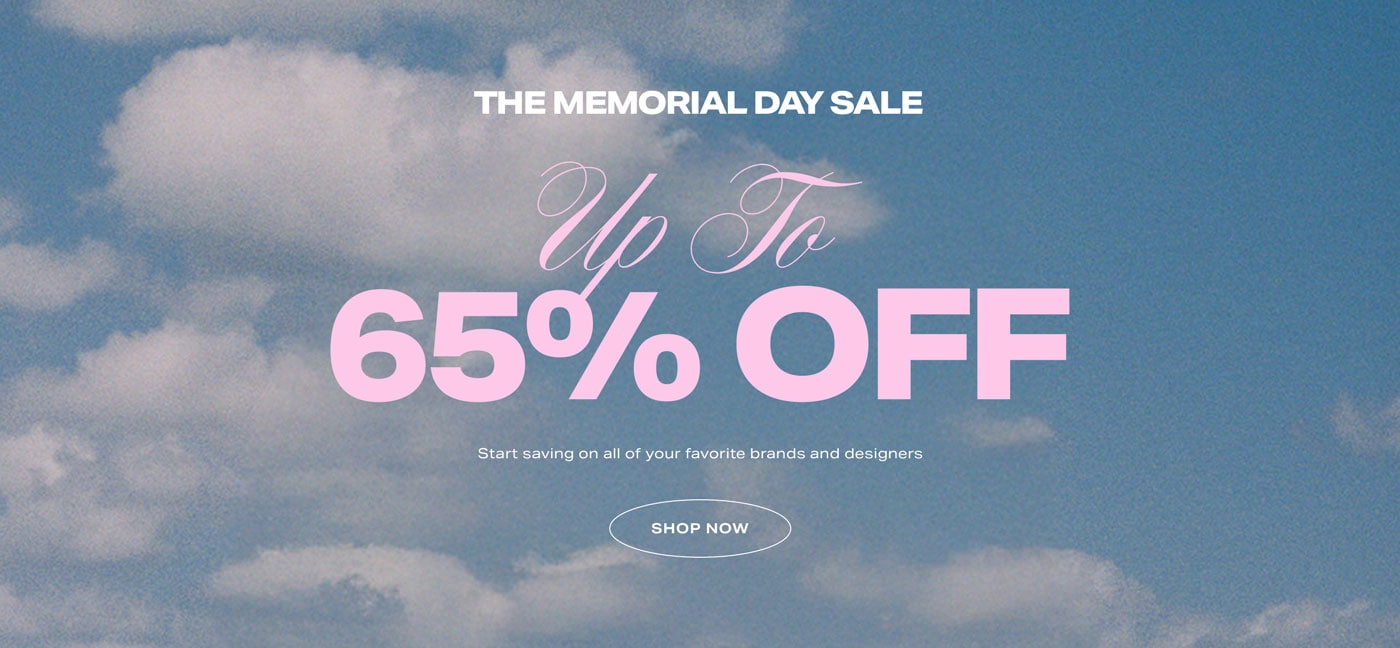 The Memorial Day Sale Up To 65% Off