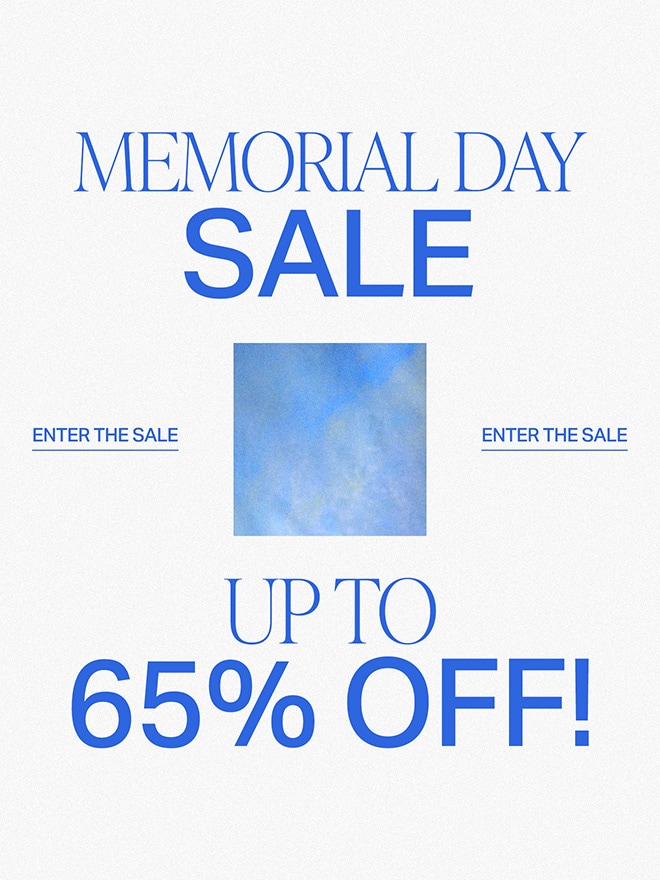 Memorial Day Sale. Enter the Sale.