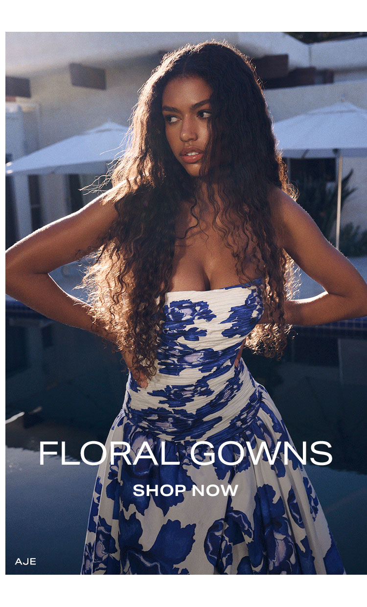 Shop Floral Gowns on Sale
