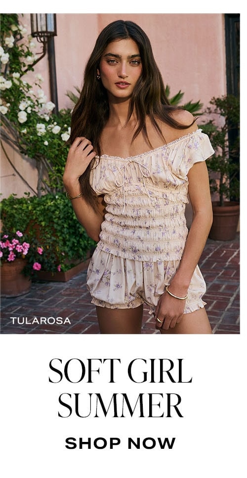 What Else We're Loving. Soft Girl Summer. Shop Now.