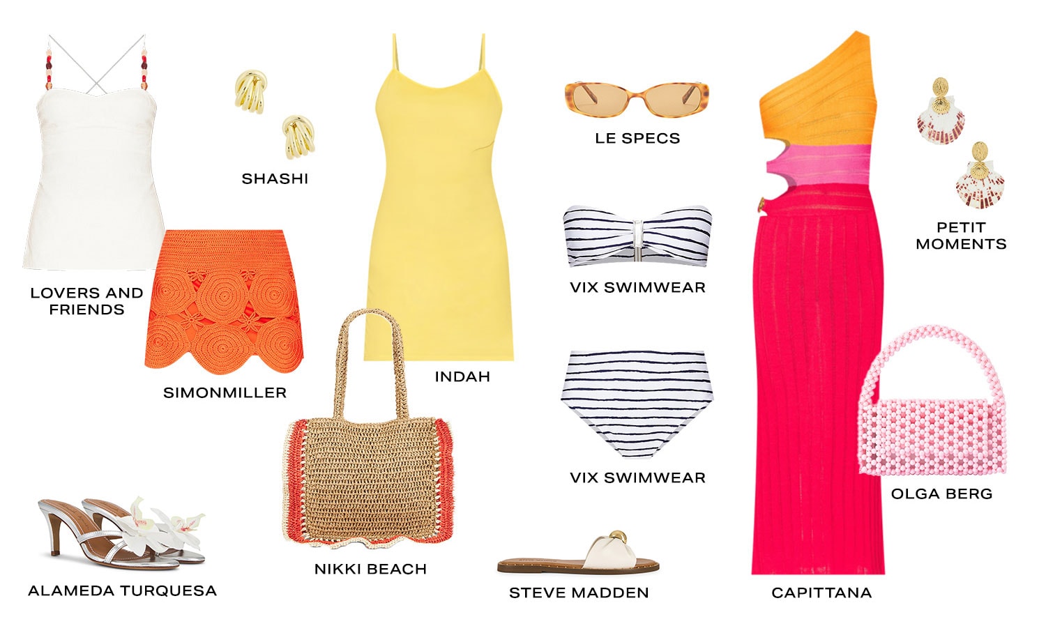 Vacay Mode. Product Assortment.