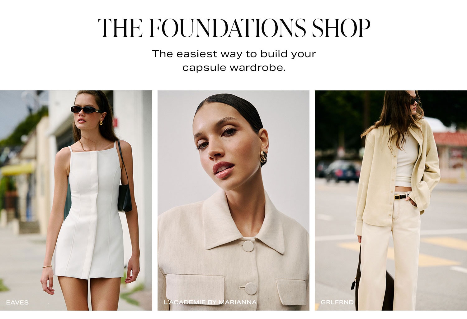 Enter The Foundations Shop.