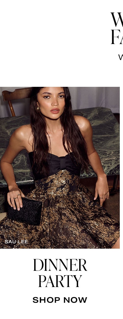 What's On Your Fall Calendar? Dinner Party. Shop Now.
