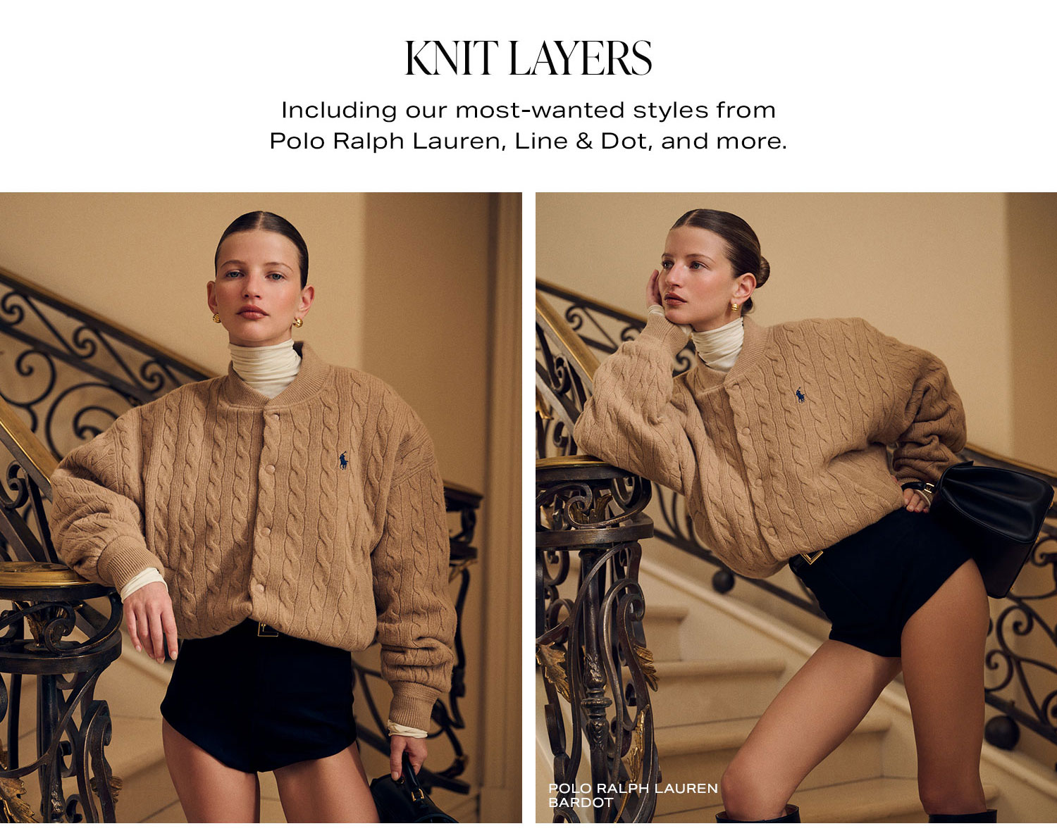 Knit Layers. Shop Now.
