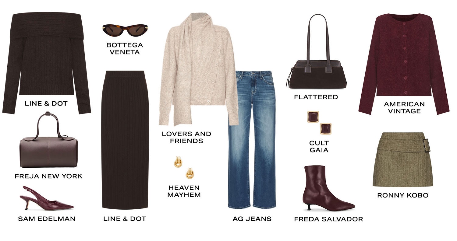 Knit Layers. Product Assortment. 