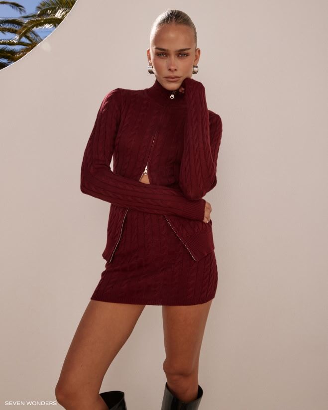 It’s A Match. These knit sets are the key to a chic girl fall. Shop Now.