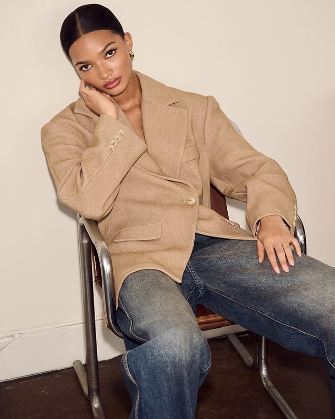 Cool Girl Capsule. The kind of tailoring that you can wear everywhere. Shop Now.